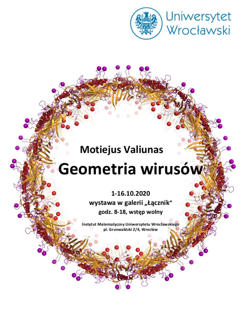 Plakat Geometria wirusów