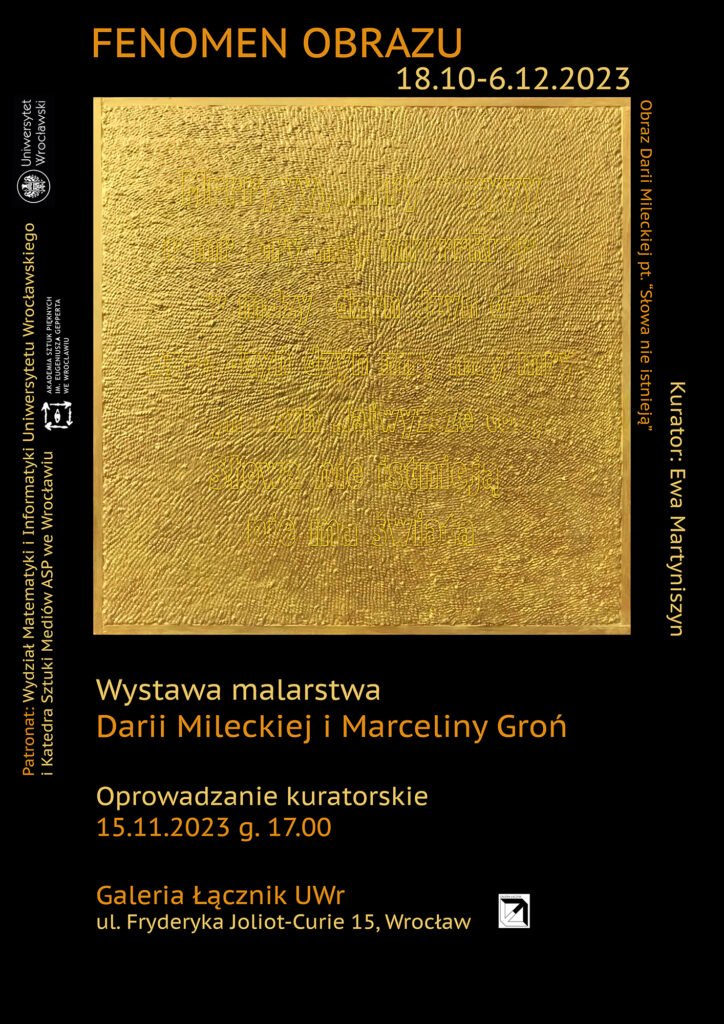 Plakat Fenomen Obrazu